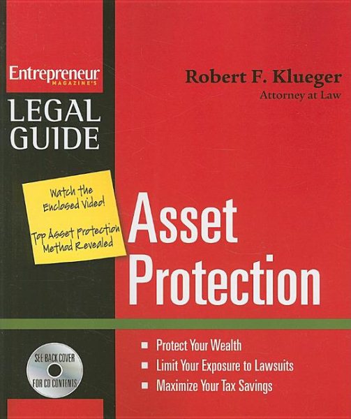 Asset Protection (Entrepreneur Legal Guides) cover