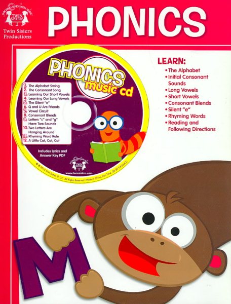 Phonics: Activity Book and Music Cd cover