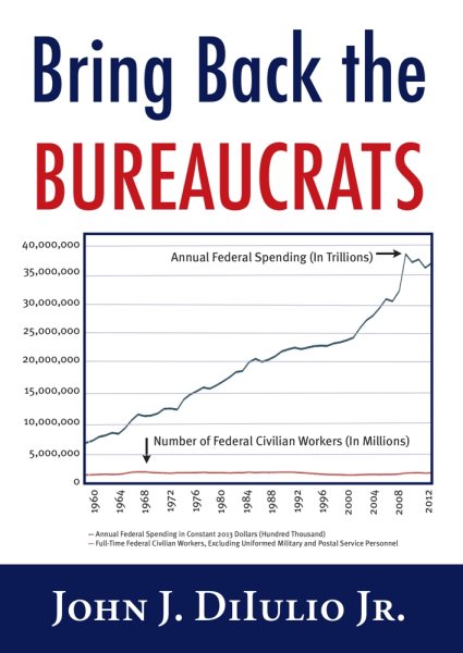 Bring Back the Bureaucrats: Why More Federal Workers Will Lead to Better (and Smaller!) Government (New Threats to Freedom Series) cover