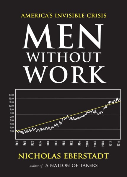 Men Without Work: America's Invisible Crisis (New Threats to Freedom Series) cover