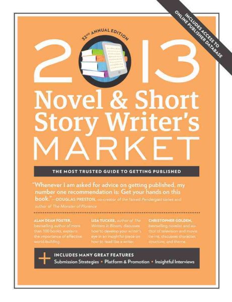 2013 Novel & Short Story Writer's Market (Novel and Short Story Writer's Market) cover