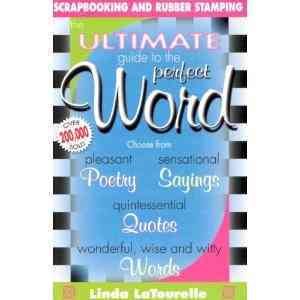 Ultimate Guide To The Perfect Word cover