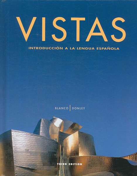 Vistas: Introduccion a la lengua espanola - Student Edition cover