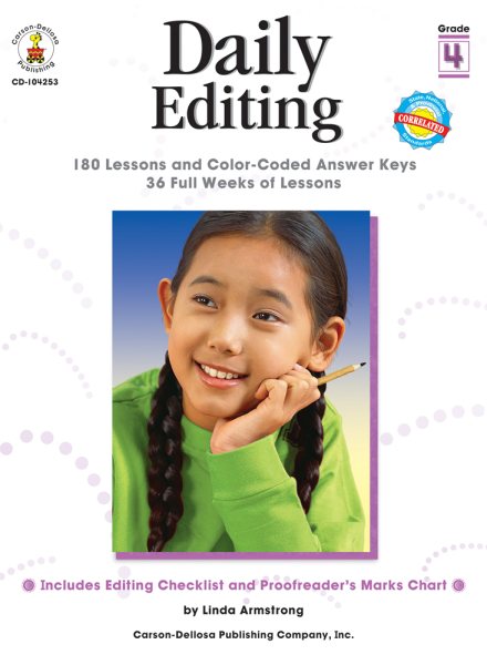 Daily Editing, Grade 4 (Daily Series) cover