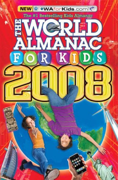 The World Almanac for Kids 2008 cover
