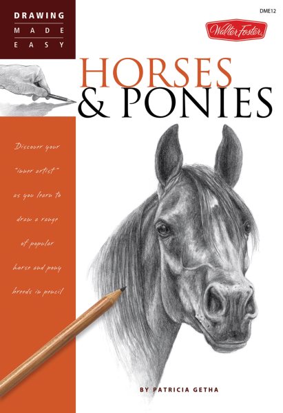 Horses & Ponies (Drawing Made Easy) cover