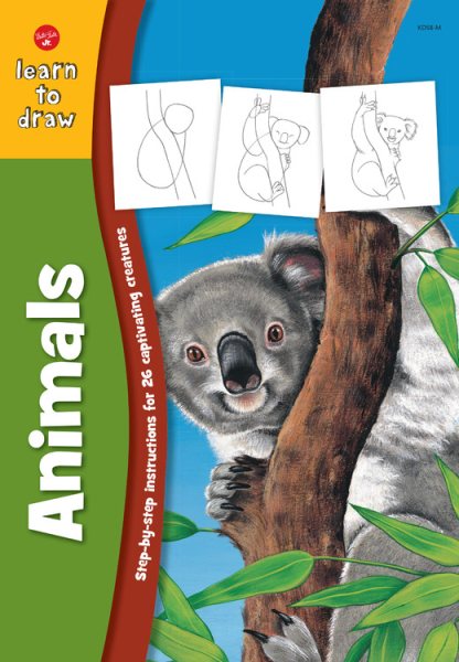 Animals: Step-by-step instructions for 26 captivating creatures (Learn to Draw) cover