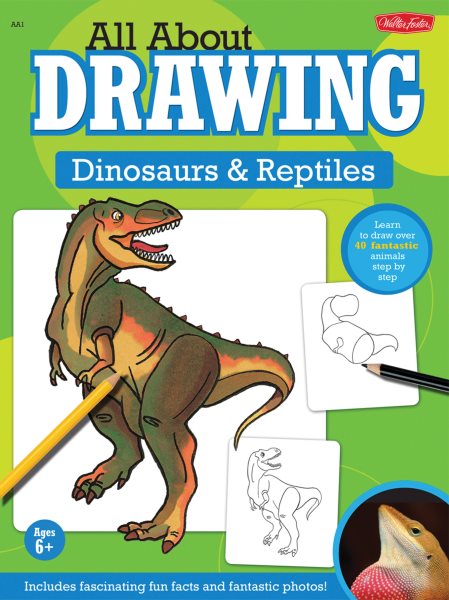 All About Drawing Dinosaurs & Reptiles cover