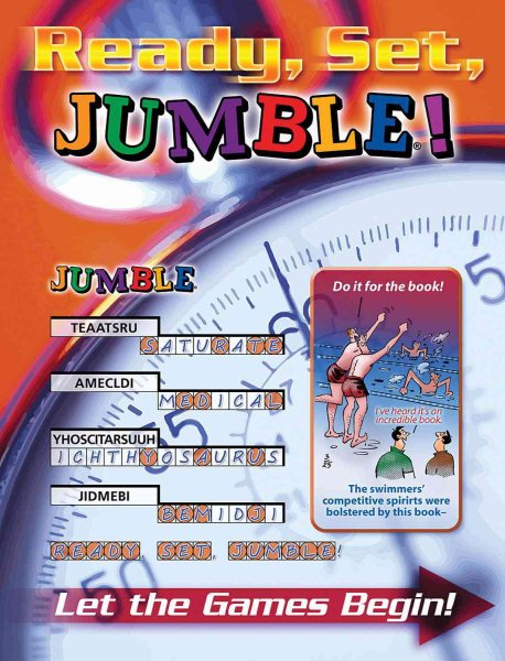 Ready, Set, Jumble®!: Let the Games Begin! (Jumbles®) cover