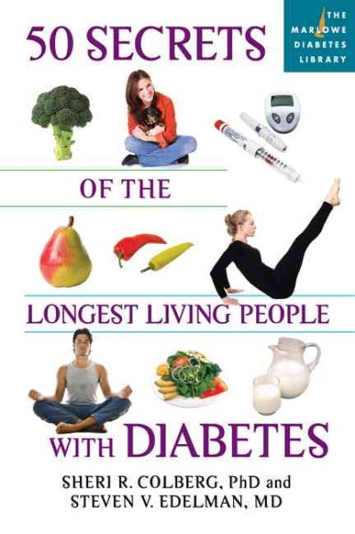 50 Secrets of the Longest Living People with Diabetes (Marlowe Diabetes Library) cover