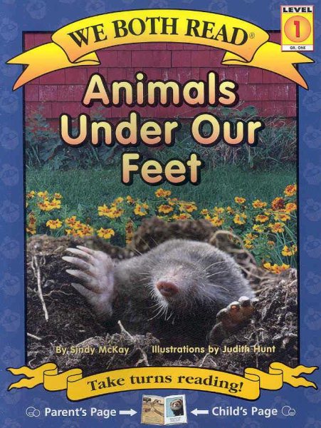 Animals Under Our Feet (We Both Read: Level 1) cover