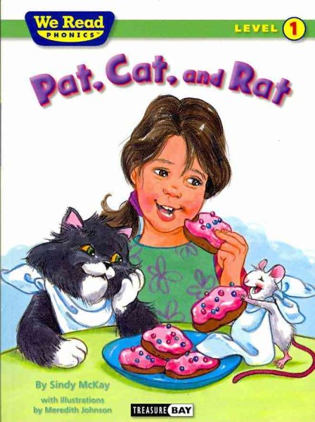 Pat, Cat, and Rat (We Read Phonics Leveled Readers) cover