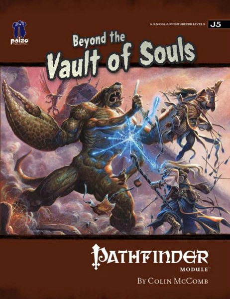 Pathfinder Module J5: Beyond the Vault of Souls cover