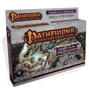 Pathfinder Adventure Card Game: Wrath of The Righteous Adventure Deck 5: Herald of The Ivory Labyrinth cover