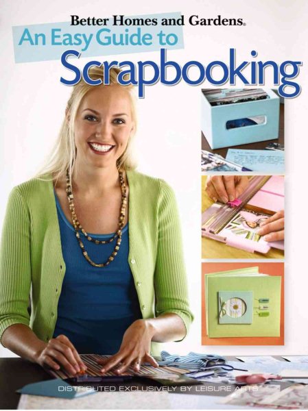 An Easy Guide to Scrapbooking (Leisure Arts #4572) cover