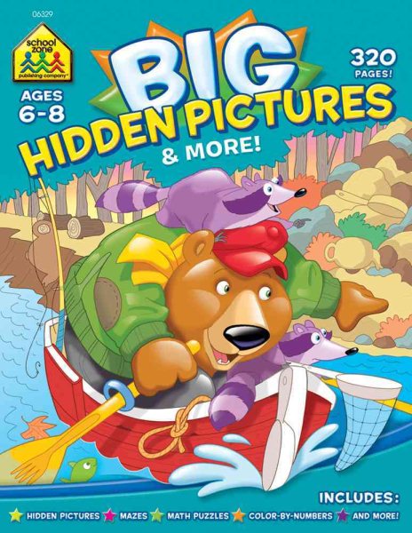 BIG Hidden Pictures & More cover