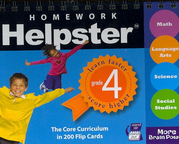 Homework Helpster Grade 4 cover