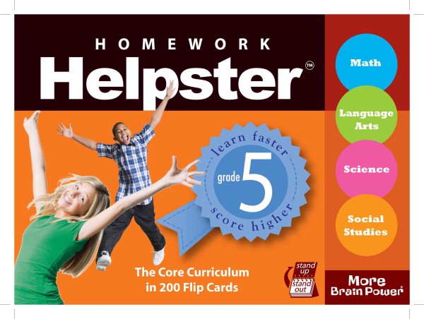 Homework Helpster Grade 5 cover