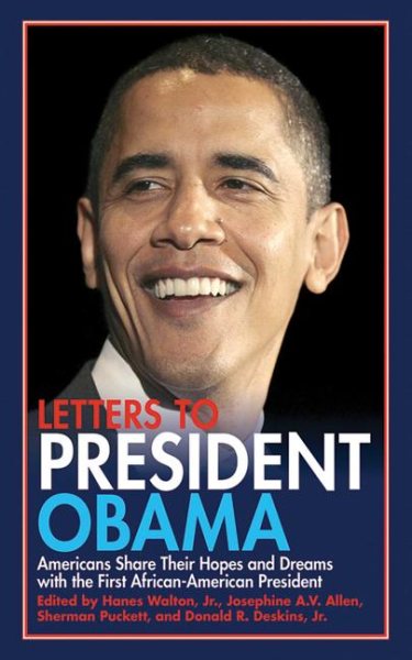 Letters to President Obama: Americans Share Their Hopes and Dreams with the First African-American President cover