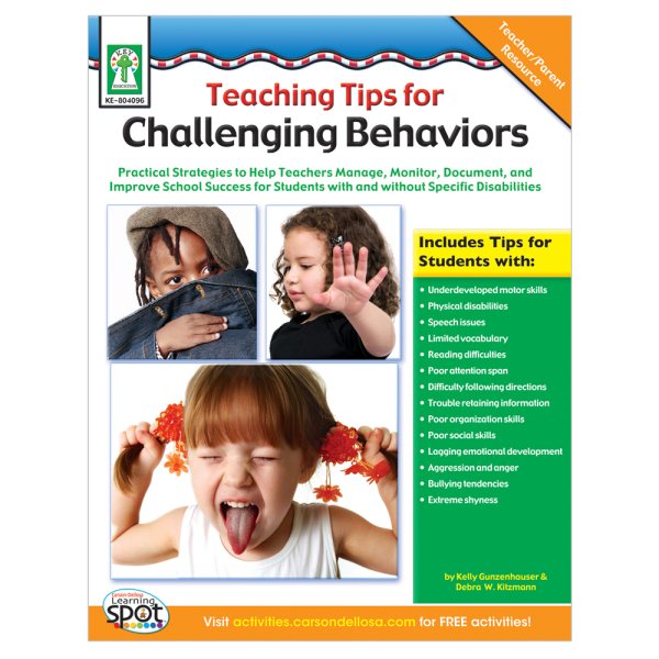 Teaching Tips for Challenging Behaviors cover