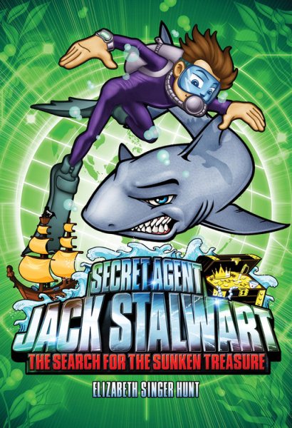 Secret Agent Jack Stalwart: Book 2: The Search for the Sunken Treasure: Australia (The Secret Agent Jack Stalwart Series, 2) cover