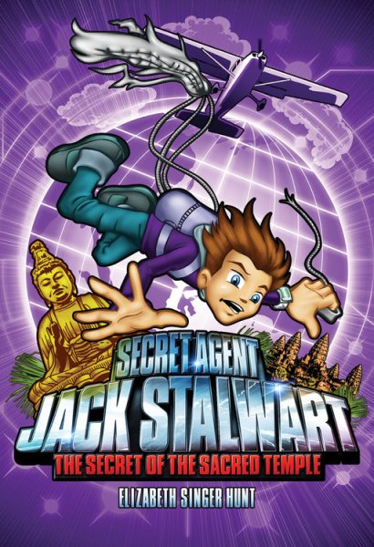 Secret Agent Jack Stalwart: Book 5: The Secret of the Sacred Temple: Cambodia cover