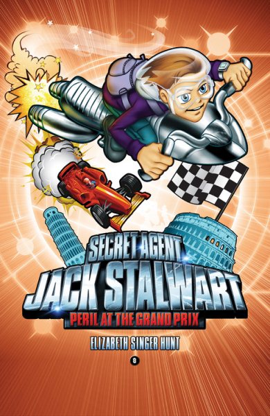 Secret Agent Jack Stalwart: Book 8: Peril at the Grand Prix: Italy (The Secret Agent Jack Stalwart Series, 8) cover