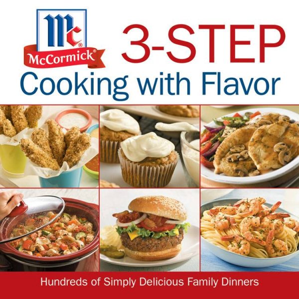 McCormick 3-Step Cooking with Flavor cover