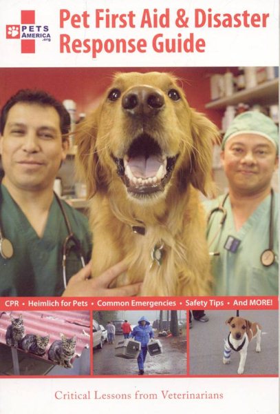 Pet First Aid And Disaster Response Guide cover