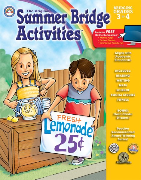 Summer Bridge Activities: Bridging Grades Third to Fourth cover