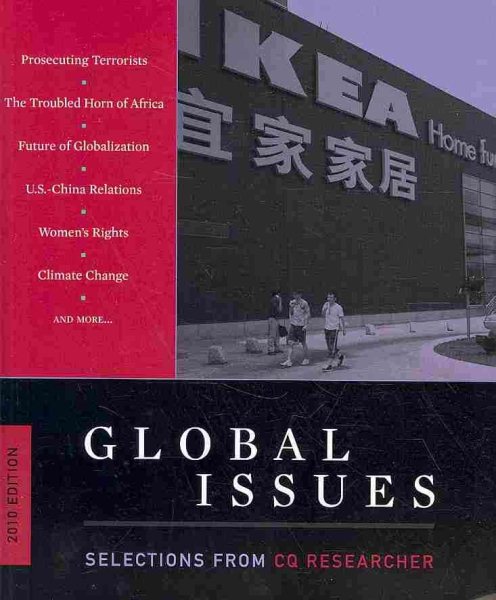 Global Issues 2010: Selections from CQ Researcher cover