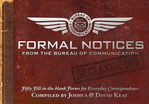 Formal Notices: Fifty Fill-in-the-Blank Forms for Everyday Correspondence cover