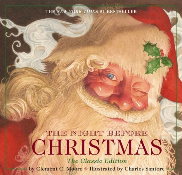 The Night Before Christmas Hardcover: The Classic Edition, The New York Times Bestseller (Christmas Book) cover