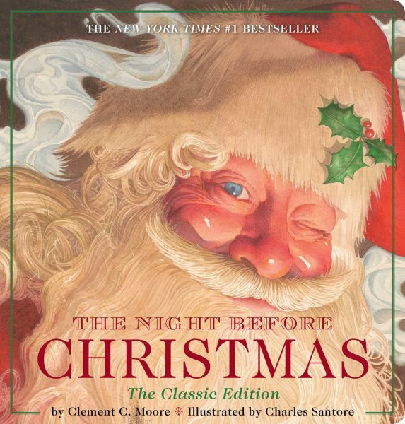 The Night Before Christmas Oversized Padded Board Book: The Classic Edition, The New York Times Bestseller (Christmas Book, Holiday Traditions, Kids ... for Christmas) (Oversized Padded Board Books) cover