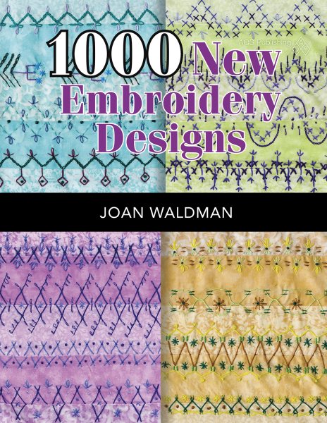 1000 New Embroidery Designs cover