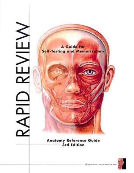 Rapid Review: Anatomy Reference Guide cover