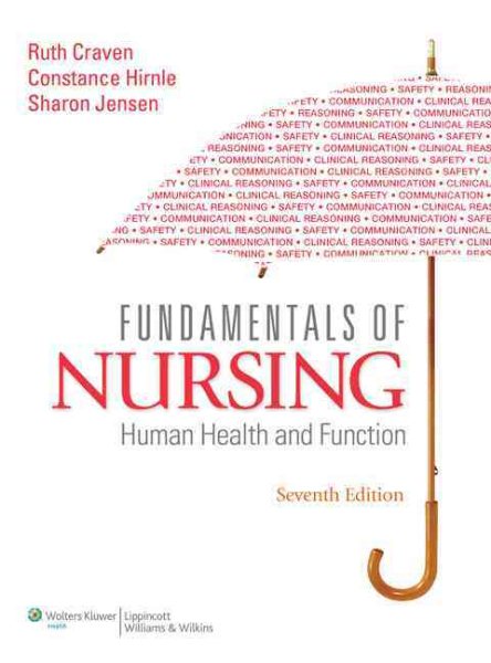 Fundamentals of Nursing: Human Health and Function (Craven, Fundamentals of Nursing: Human Health and Functionraven, Fundamentals of Nurs) cover