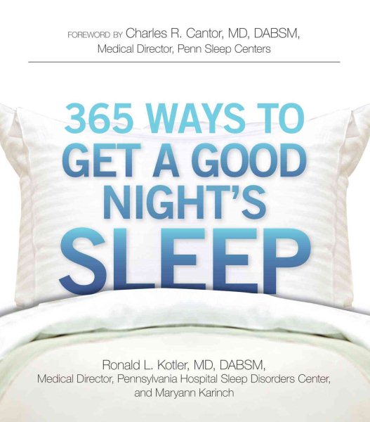 365 Ways to Get a Good Night's Sleep cover
