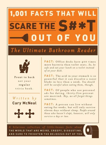 1,001 Facts that Will Scare the S#*t Out of You: The Ultimate Bathroom Reader cover