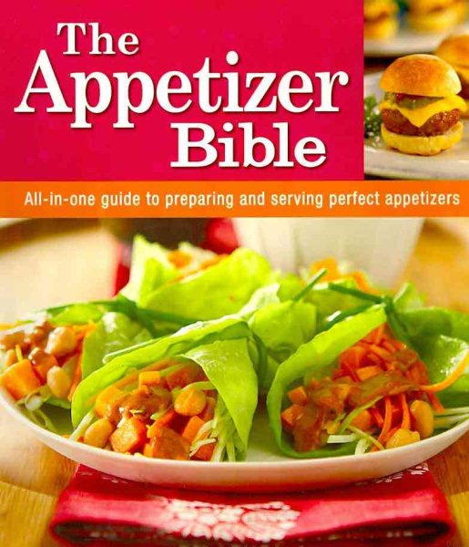 Appetizer Bible Cookbook cover