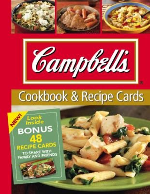 Campbell s Cookbook & Recipe Cards cover