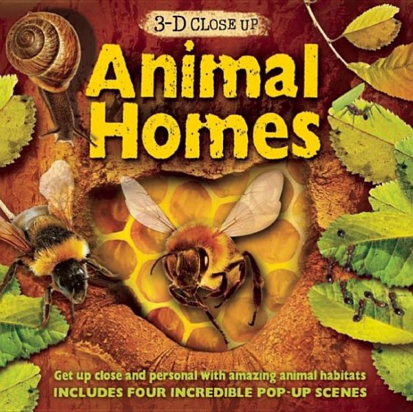 3-D Close Up: Animal Homes cover
