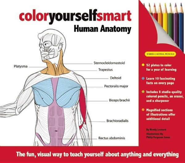 Color Yourself Smart: Human Anatomy cover
