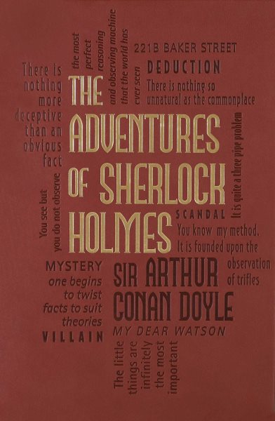 The Adventures of Sherlock Holmes (Word Cloud Classics) cover