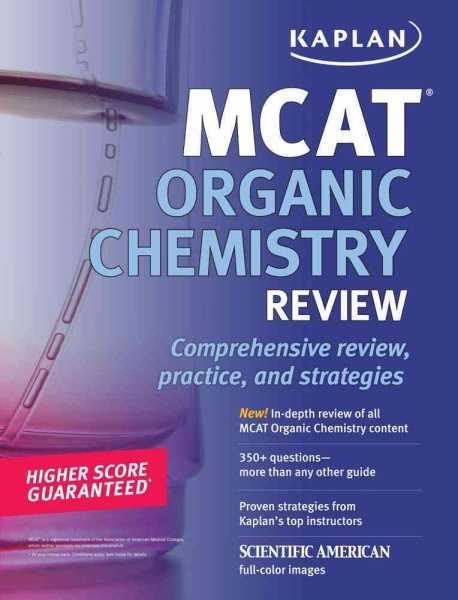 Kaplan MCAT Organic Chemistry Review cover