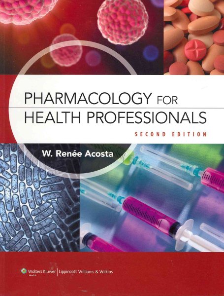 Pharmacology for Health Professionals cover