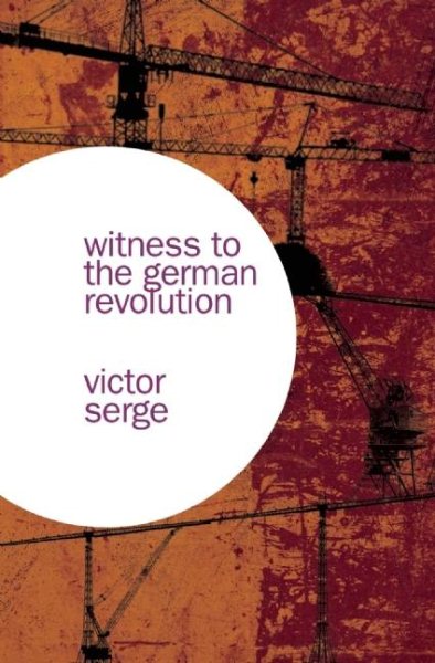 Witness to the German Revolution cover