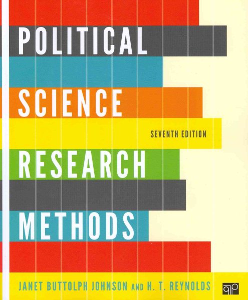 Political Science Research Methods cover
