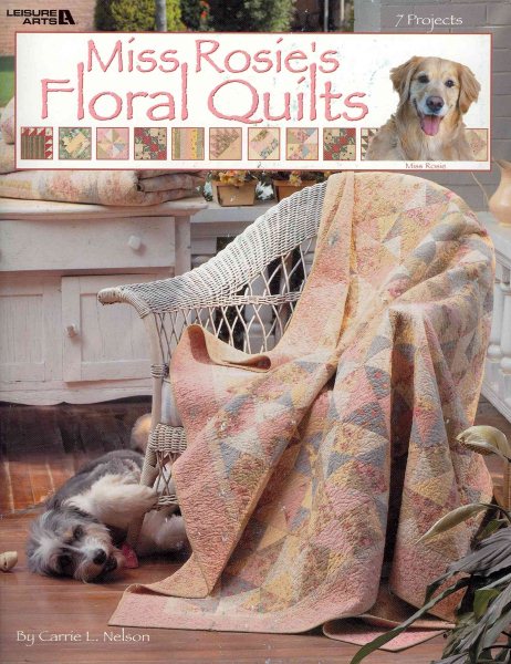 Miss Rosie's Floral Quilts cover