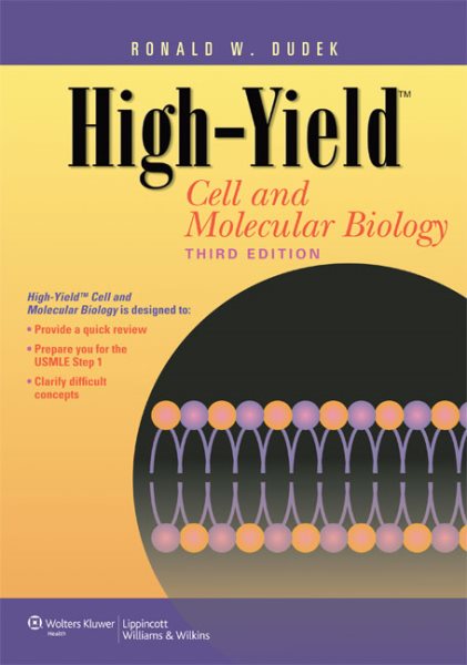 High-Yield™ Cell and Molecular Biology (High-Yield Series) cover